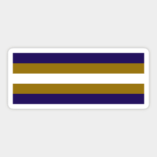 Baltimore Color Stripes Sticker